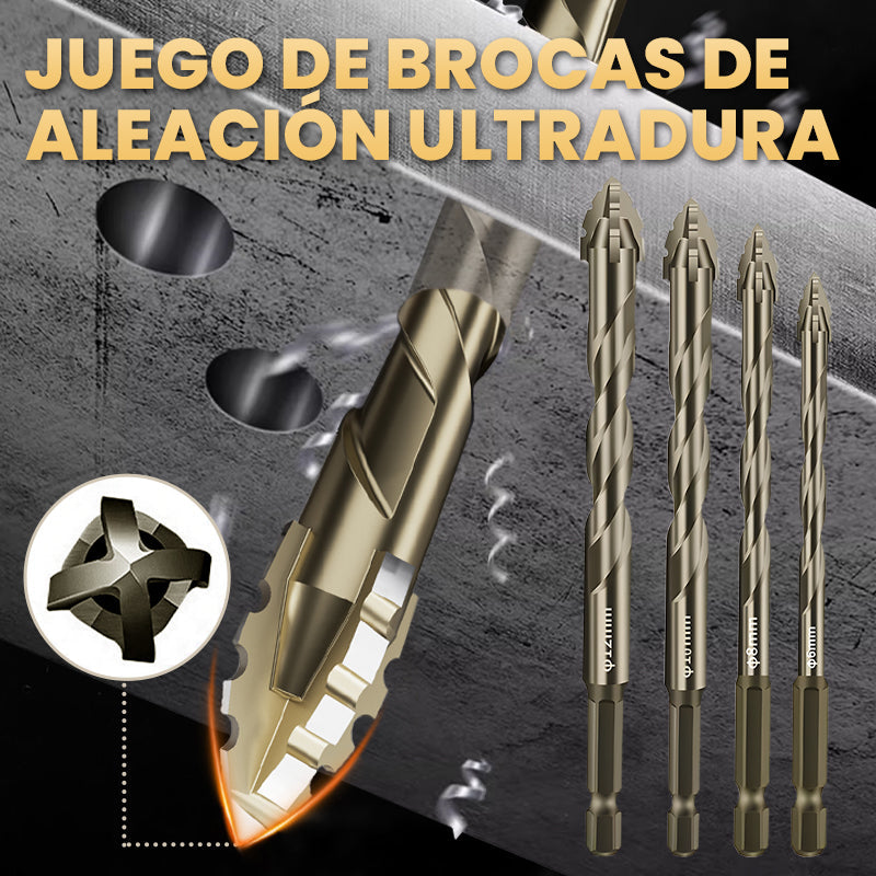 đ„Oferta Caliente 2025đ„Juego de Brocas ExcĂ©ntricas Serradas de 4 Flautas y Alta Resistencia
