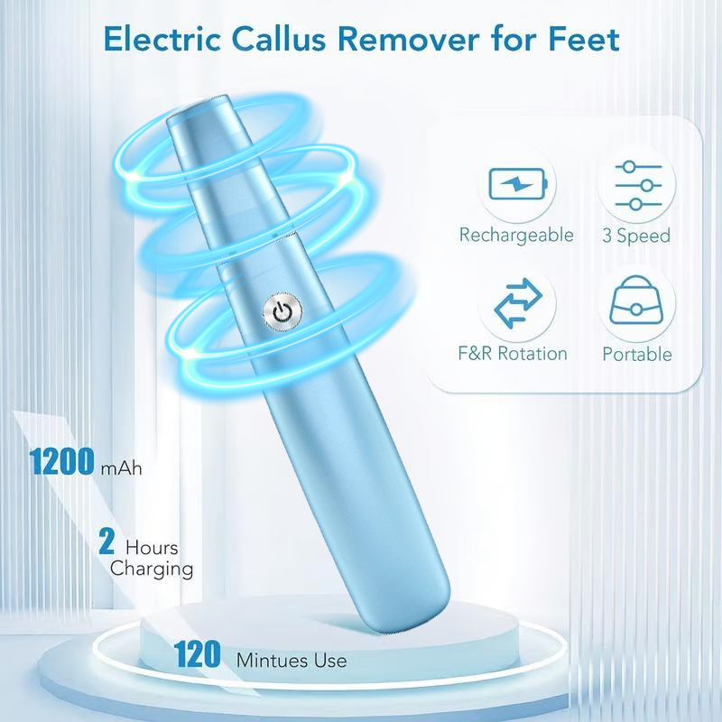 Removedor Eléctrico de Callos para los Pies