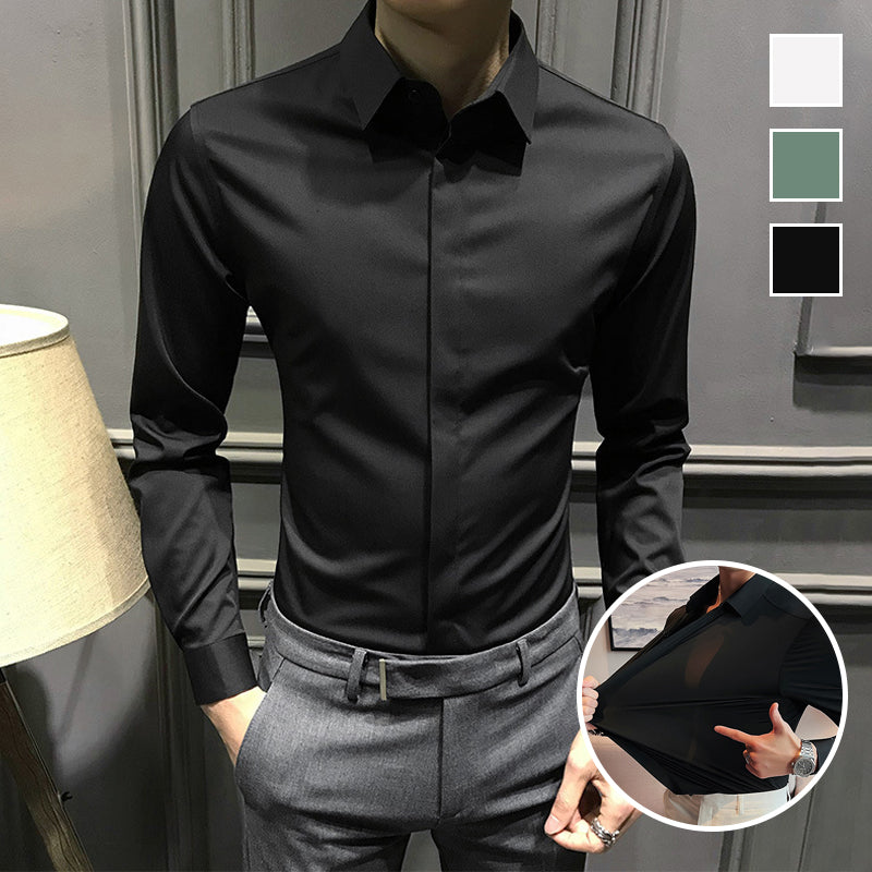 Camisa antiarrugas para hombre (OFERTA 2025)