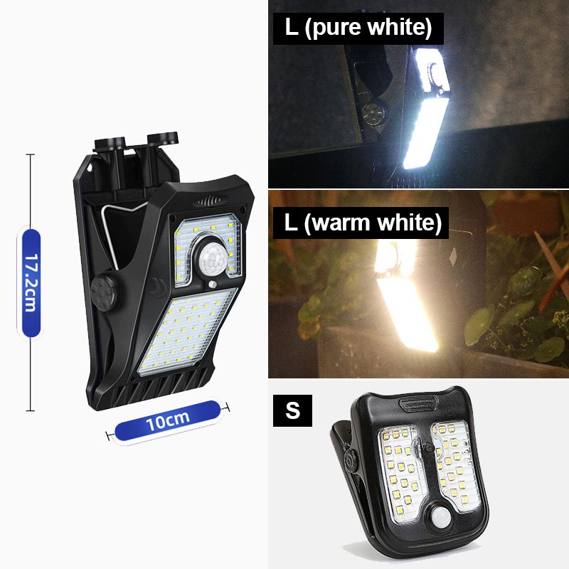 Lámpara Solar de Pinza sin Instalación