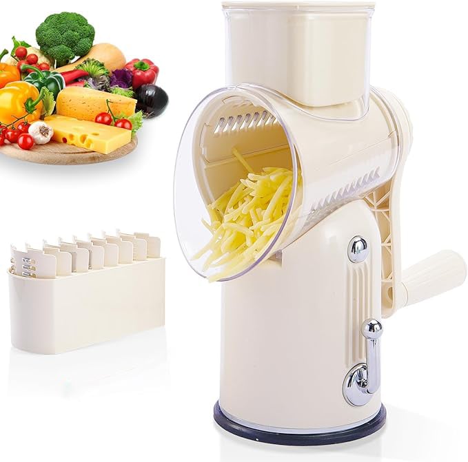 🧑🍳Artefacto de cocina - 49% de descuento🥳Picadora de alimentos 5 en 1