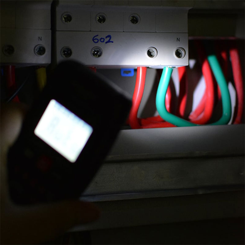 🔧⚡️ ¡Multímetro inteligente anti-quemaduras! Medidor de 4000 cuentas con rango automático y capacidad de medición de cero fallos en la palma de la mano ✨