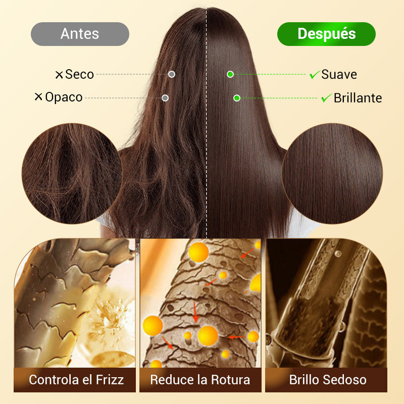 Coloración capilar nutritiva a base de plantas