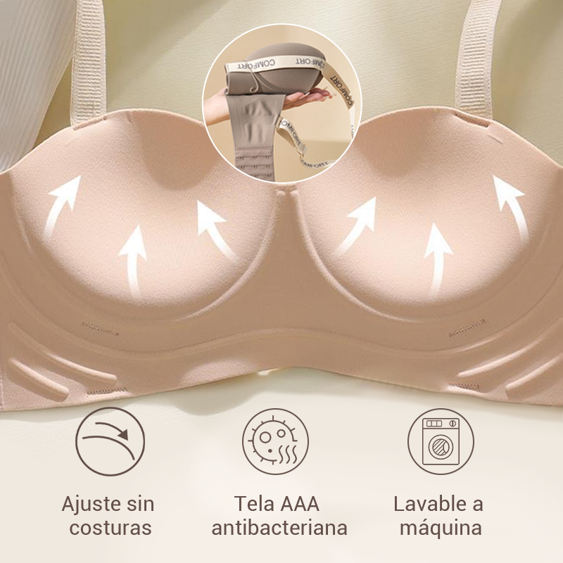 Sujetador Push-up sin Aros para Mujer