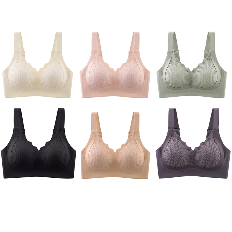 Brasier Cómodo Push-Up Sin Costuras para Mujer