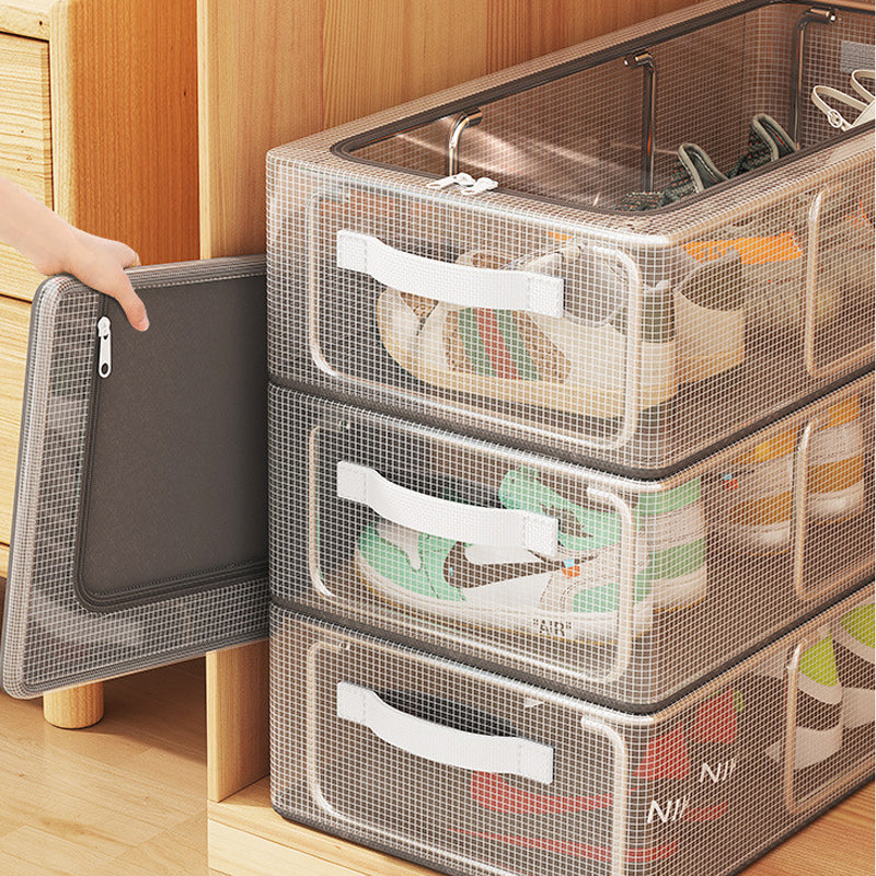 Caja de PVC para guardar zapatos: impermeable y plegable