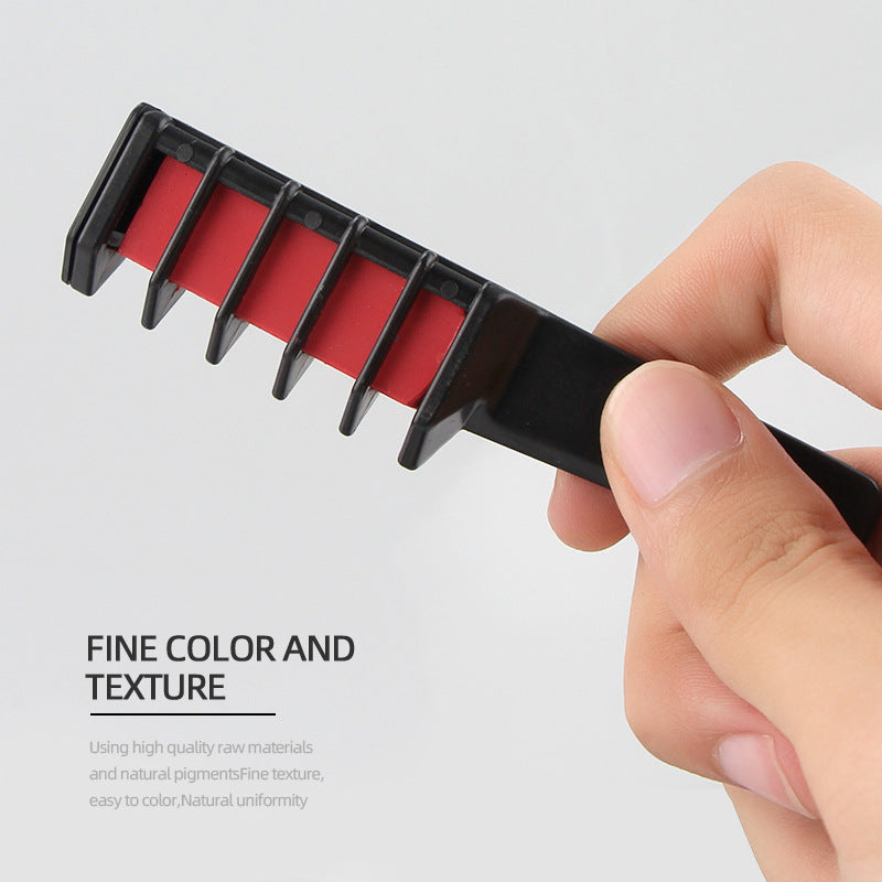 🔥Oferta especial 2025🔥Peine para teñir el cabello de un solo uso con efecto deslumbrante