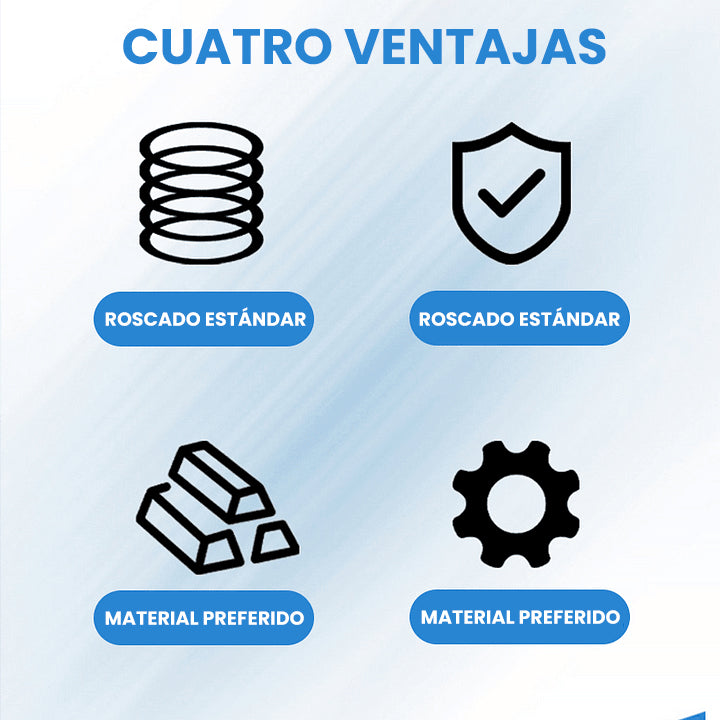 🌲Kit de roscado de tubos de PVC compatible con taladro eléctrico con varios tama