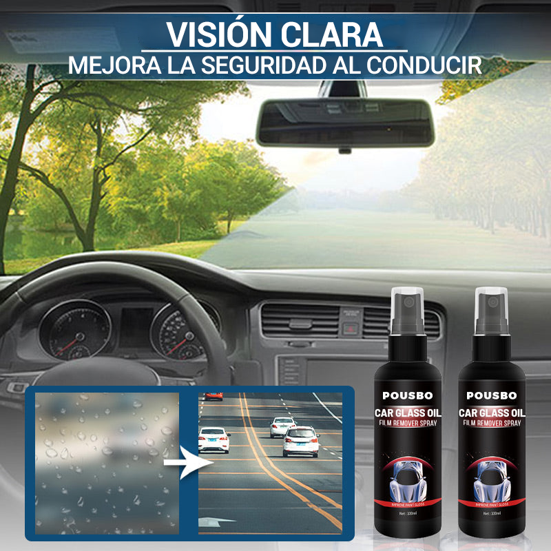 ✨✨✨Compre 2 y llévese 3 gratis✨✨✨ - Spray desengrasante para cristales de coche