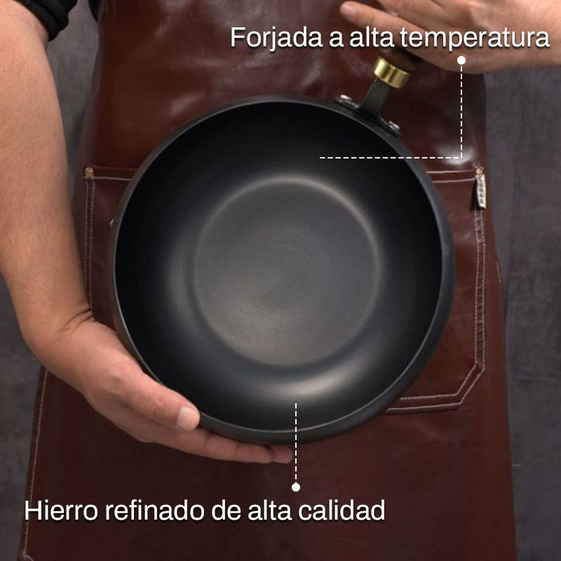 🔥Venta caliente 50% de descuento🔥en olla de hierro gruesa sin recubrimiento
