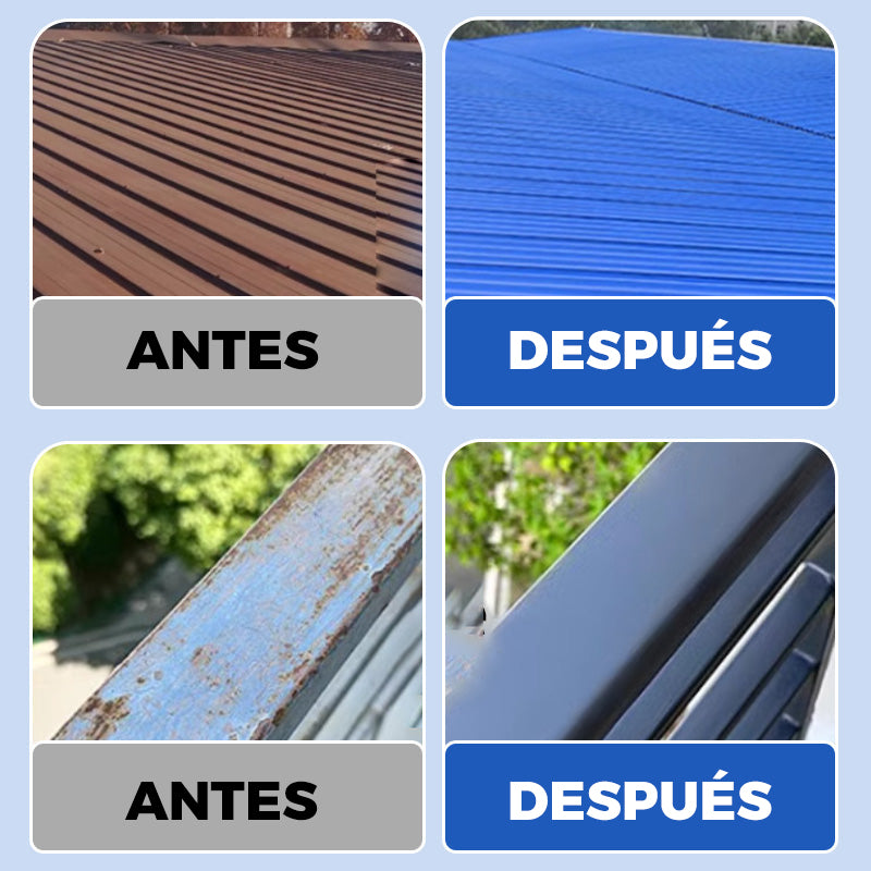 🔥Pintura resistente a la intemperie para metal que convierte el óxido