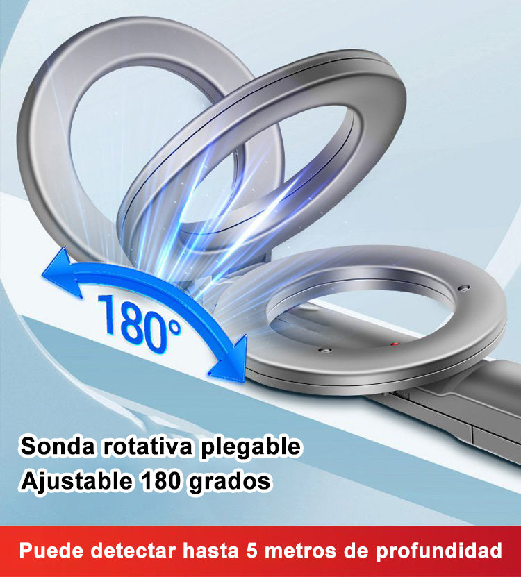 Detector de Escaneo de Metales de Alta Sensibilidad