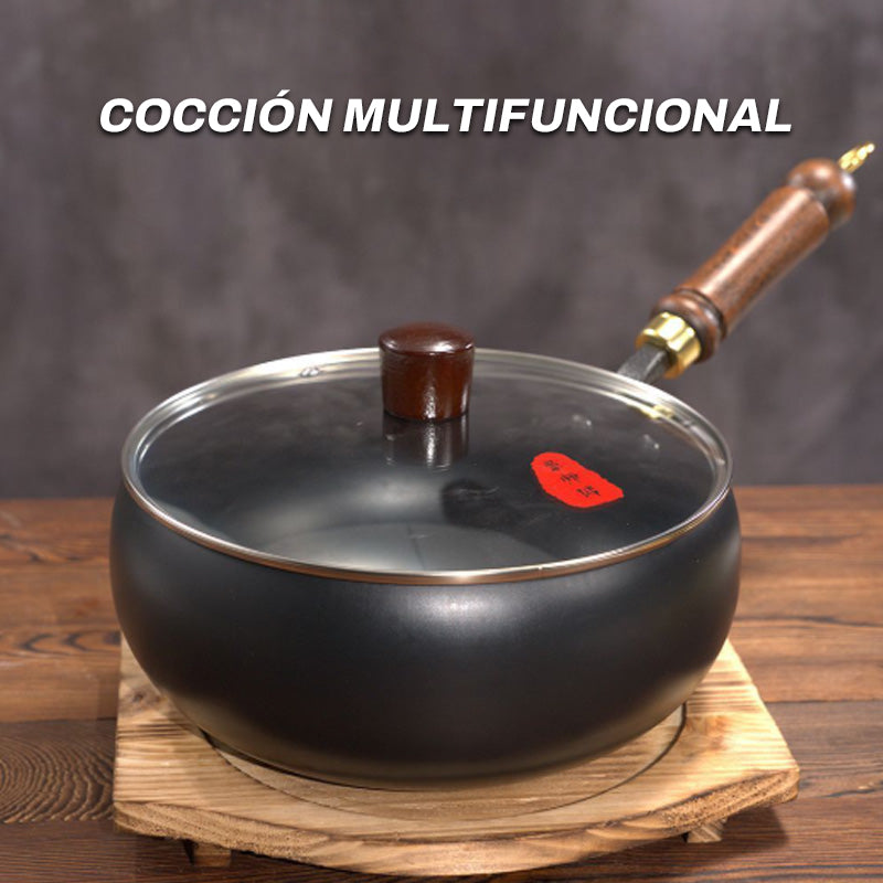 🔥Venta caliente 50% de descuento🔥en olla de hierro gruesa sin recubrimiento