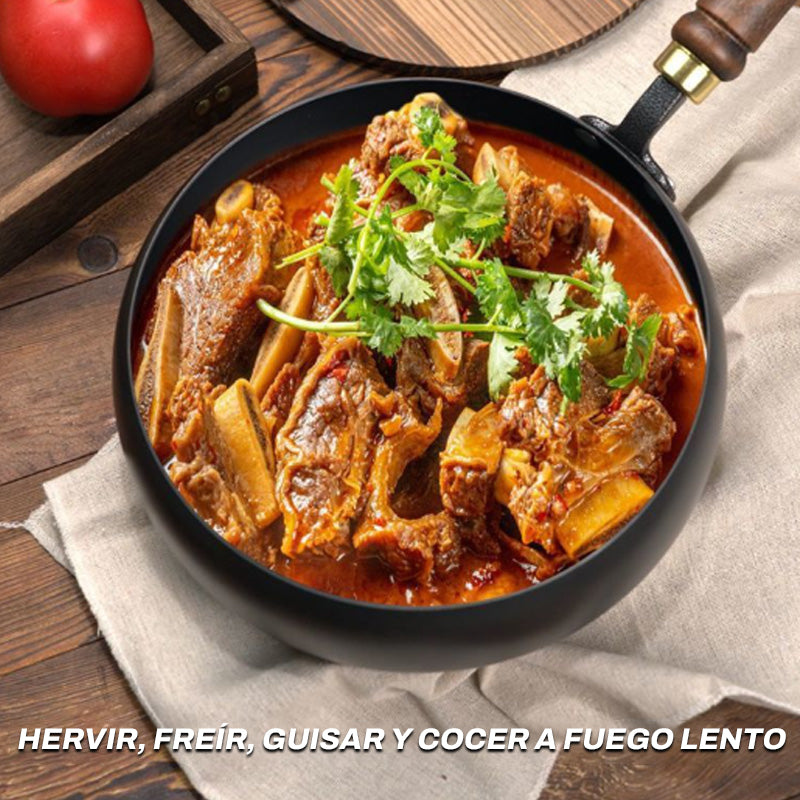 🔥Venta caliente 50% de descuento🔥en olla de hierro gruesa sin recubrimiento
