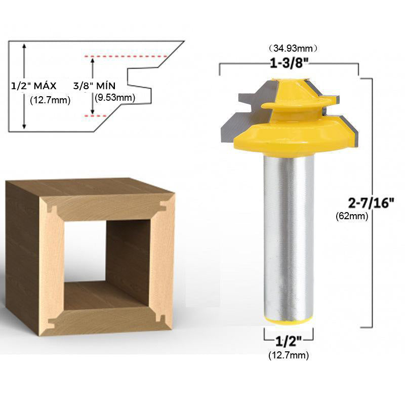 🎁VENTA CALIENTE ⏳Broca para enrutador de inglete de 45 °