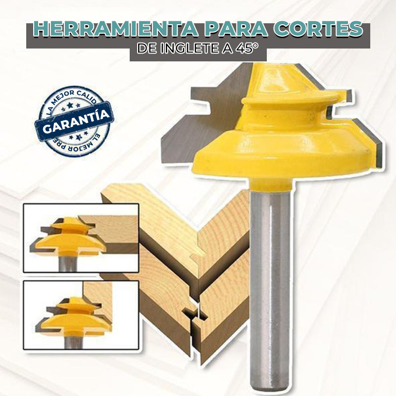 🎁VENTA CALIENTE ⏳Broca para enrutador de inglete de 45 °