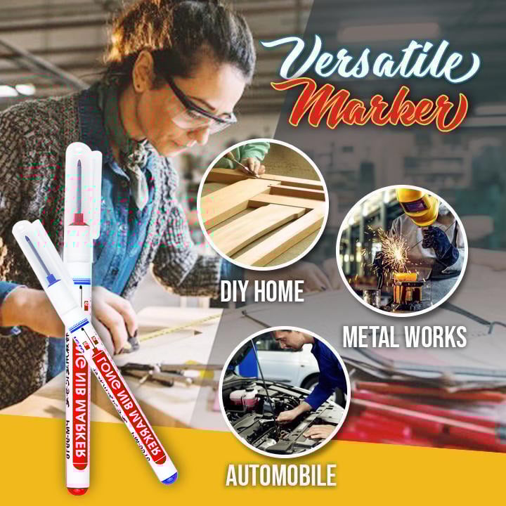 (🎅🎁2025 Hot Sale🎁)🔥 49% OFF🔥- Long Head Deep Hole Marker