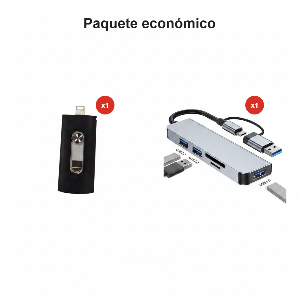 🔥¡Hasta agotar existencias 40% de descuento!🎉 Unidad flash USB de alta velocidad