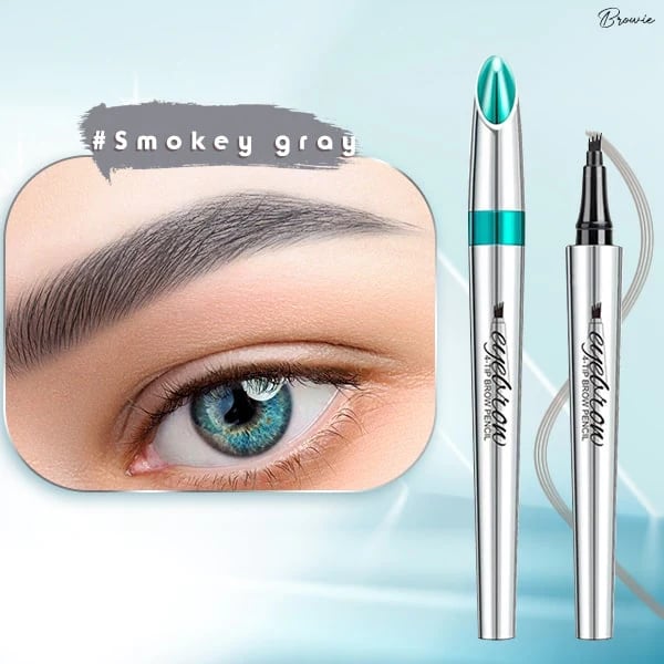 💥COMPRA 1 RECIBE 1 GRATIS🎉Lápiz de cejas de alta calidad 3D impermeable microblading 4 punta de tenedor lápiz de tatuaje