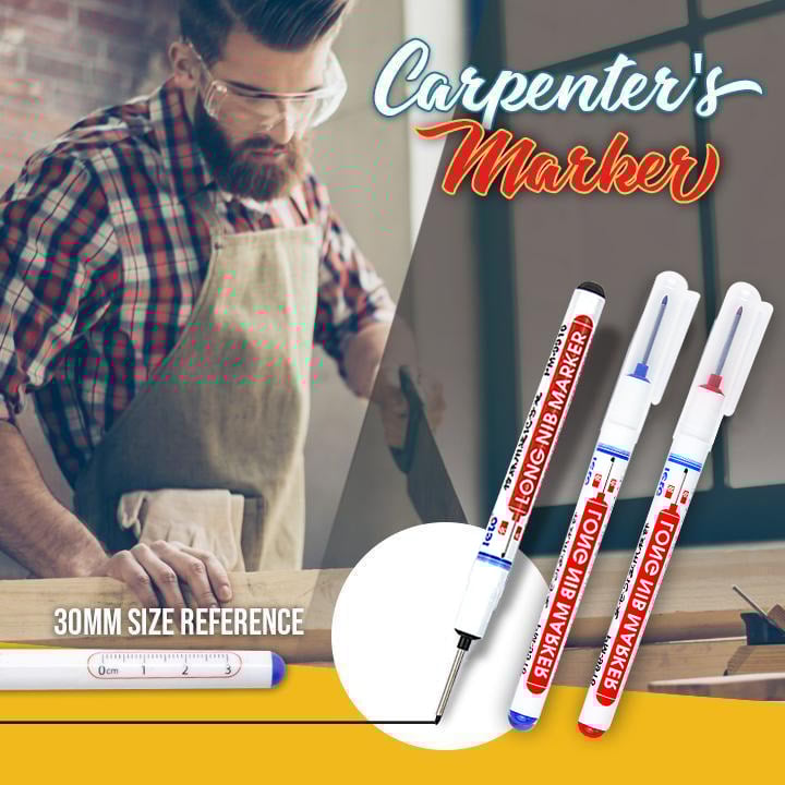 (🎅🎁2025 Hot Sale🎁)🔥 49% OFF🔥- Long Head Deep Hole Marker