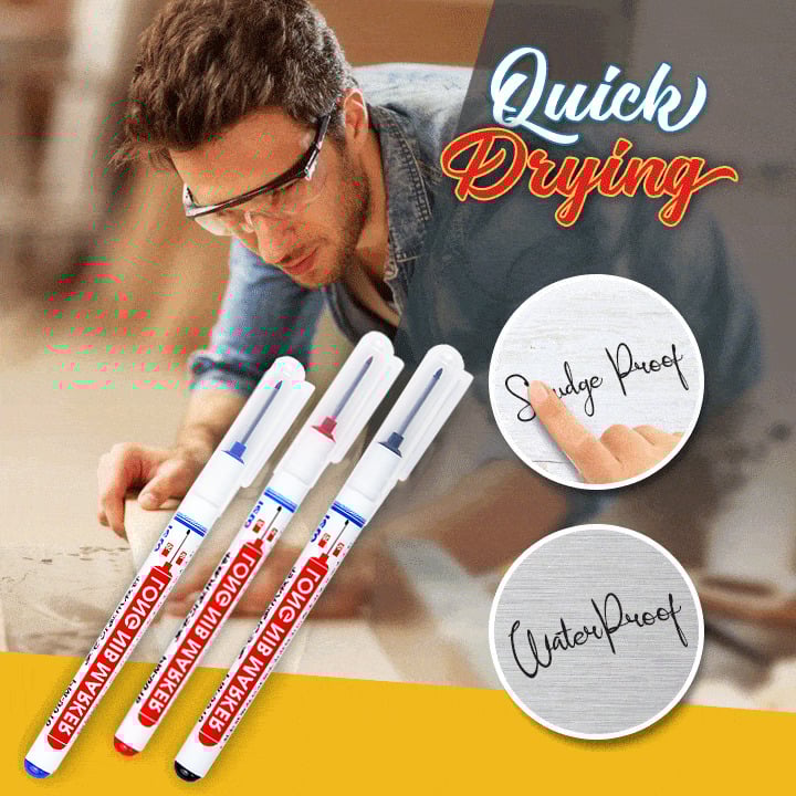 (🎅🎁2025 Hot Sale🎁)🔥 49% OFF🔥- Long Head Deep Hole Marker