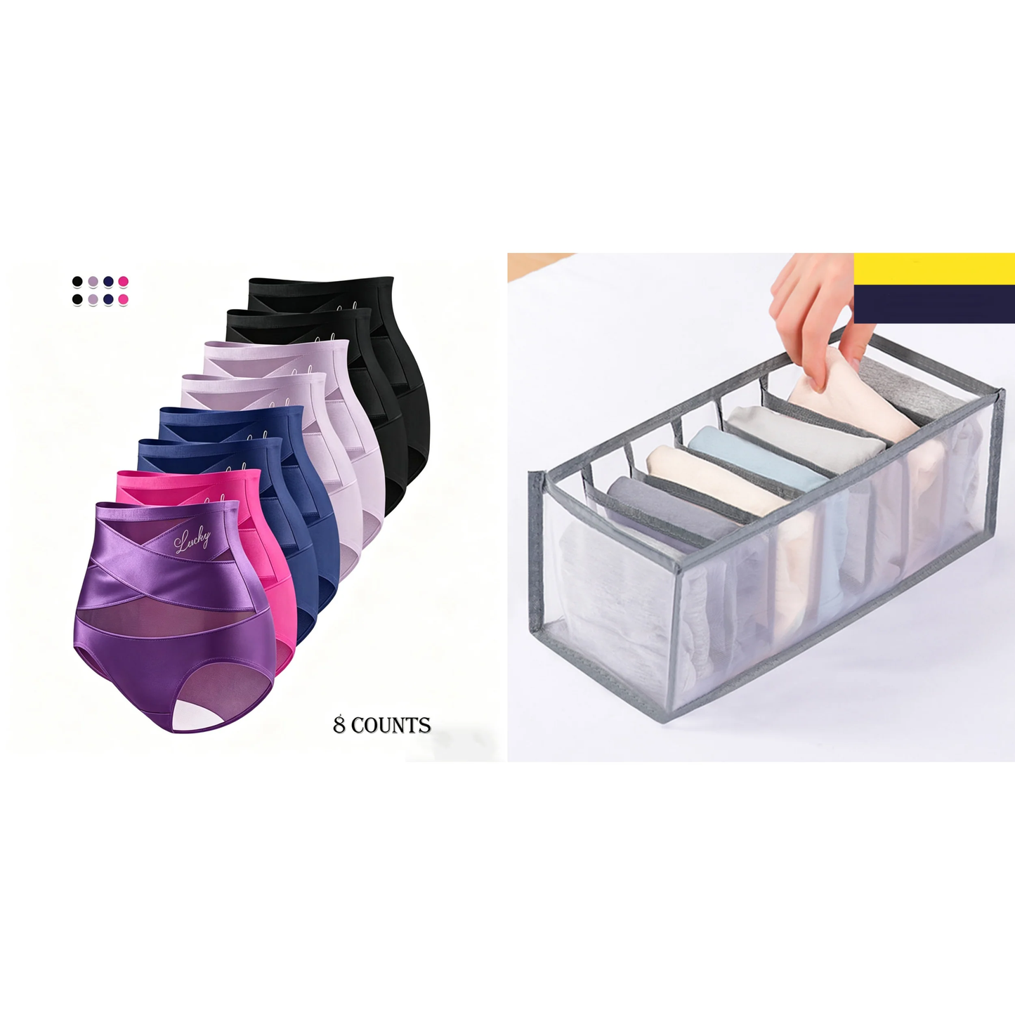 🌸 ¡Último día a precio especial 29.99$! 🔥Compra 1 y llévate 1 gratis🎁Bragas moldeadoras de cintura alta cruzada para tallas grandes