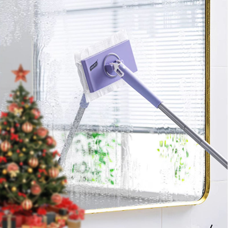 👍Toallitas húmedas automáticas, mopa limpiadora【multiusos para dormitorio, baño y cocina】- no ensucia las manos, muy conveniente