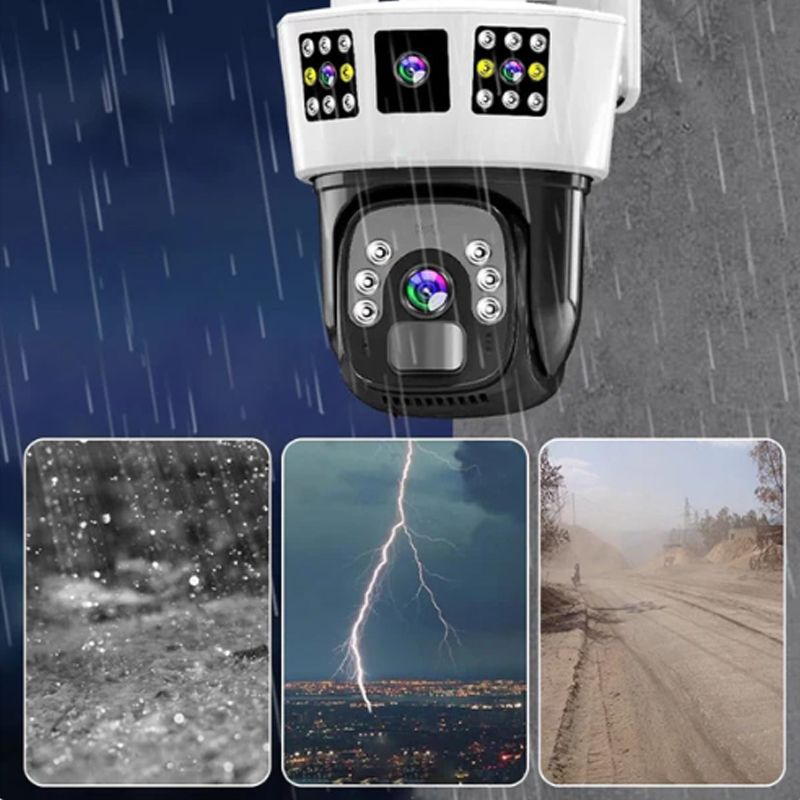 Cámara de Seguridad Solar Inteligente de 360°