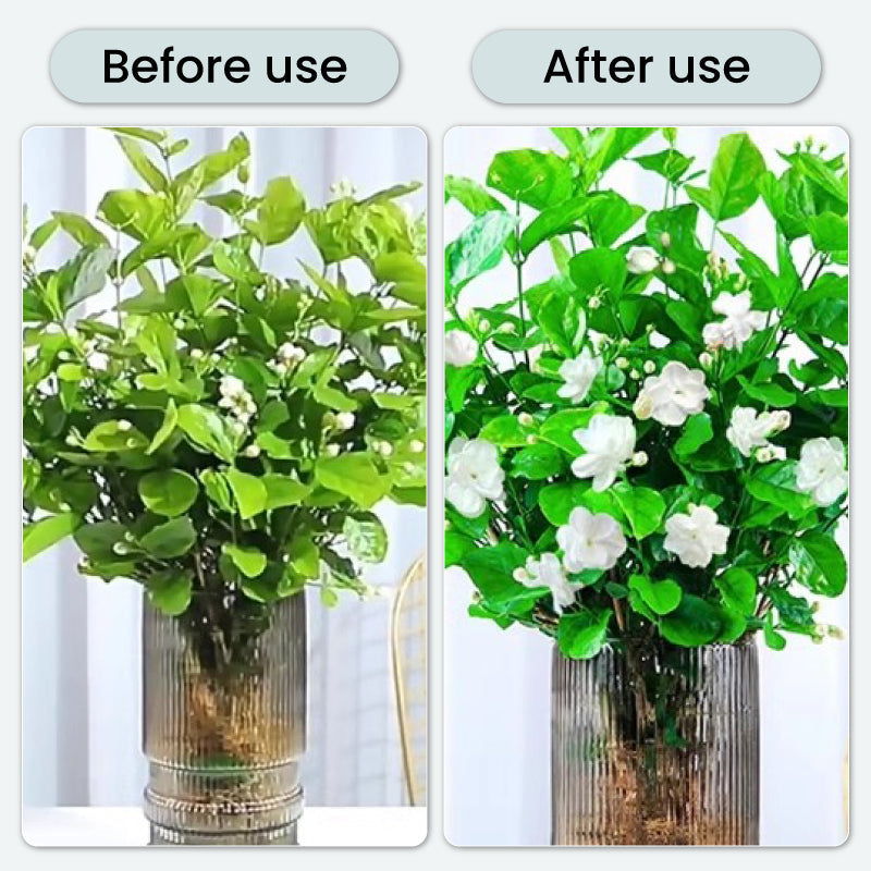 Potentes comprimidos efervescentes antibacterianos para flores
