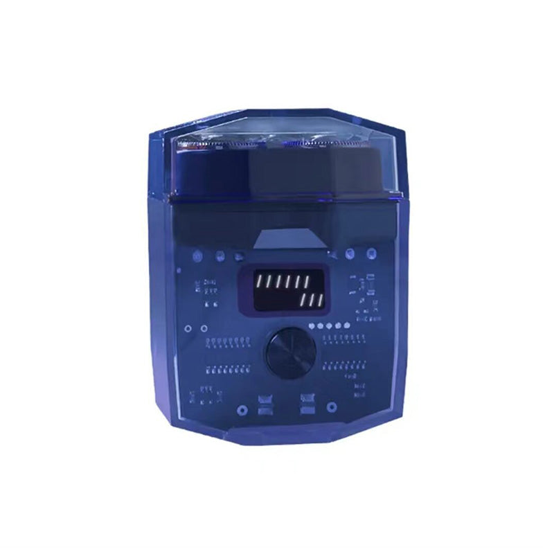 Mini Afeitadora Eléctrica Transparente con Bajo Nivel de Ruido