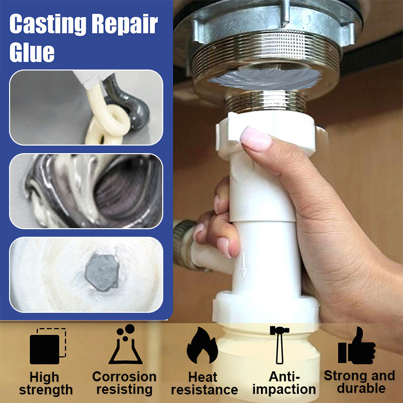 🔥50 % DE DESCUENTO por tiempo limitado🔥Pegamento para reparación de piezas fundidas de metal resistente a altas temperaturas