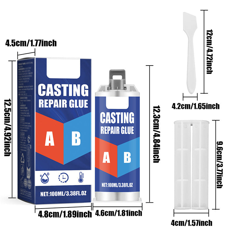🔥50 % DE DESCUENTO por tiempo limitado🔥Pegamento para reparación de piezas fundidas de metal resistente a altas temperaturas