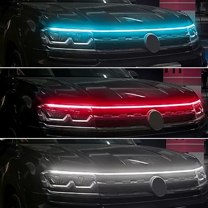 🔥【Kit HoodBeam de Barrido Dinámico】- ¡50% DESCUENTO! ¡Ilumina tu capó con efectos de barrido suave e hipnótico! ✨🚗