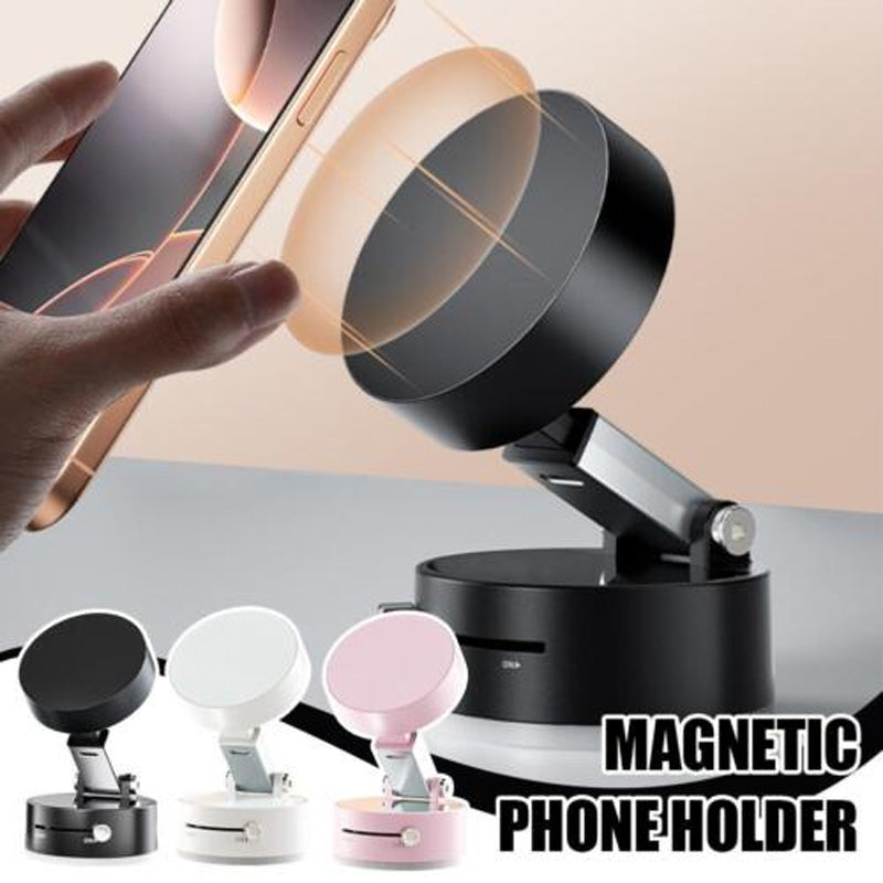 Soporte magnético para teléfono celular, plegable y portátil, con aspiradora, ¡a mitad de precio por tiempo limitado!
