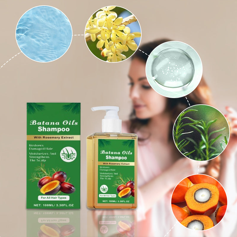 Champú de aceite de batana con extracto de romero
