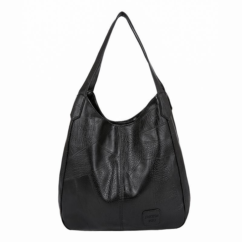 Winter limited🌸 time sale💕 retro style soft leather large capacity ladies shoulder bag