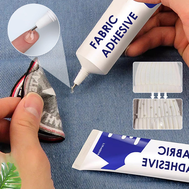 🔥Compra 1 y llévate 1 gratis🔥Pegamento adhesivo fuerte e impermeable para tela