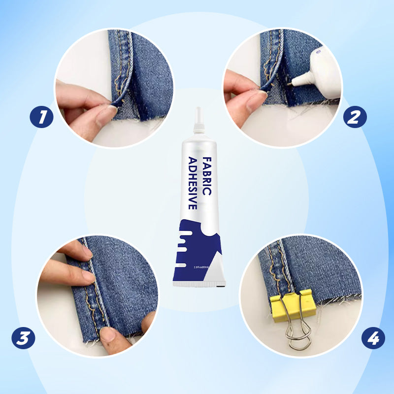 🔥Compra 1 y llévate 1 gratis🔥Pegamento adhesivo fuerte e impermeable para tela