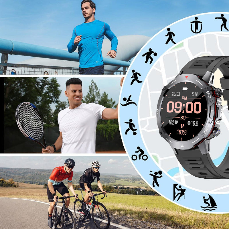 🔥Nuevo lanzamiento 2025🔥Reloj inteligente Bluetooth multifuncional de 1,39" para hombres y mujeres