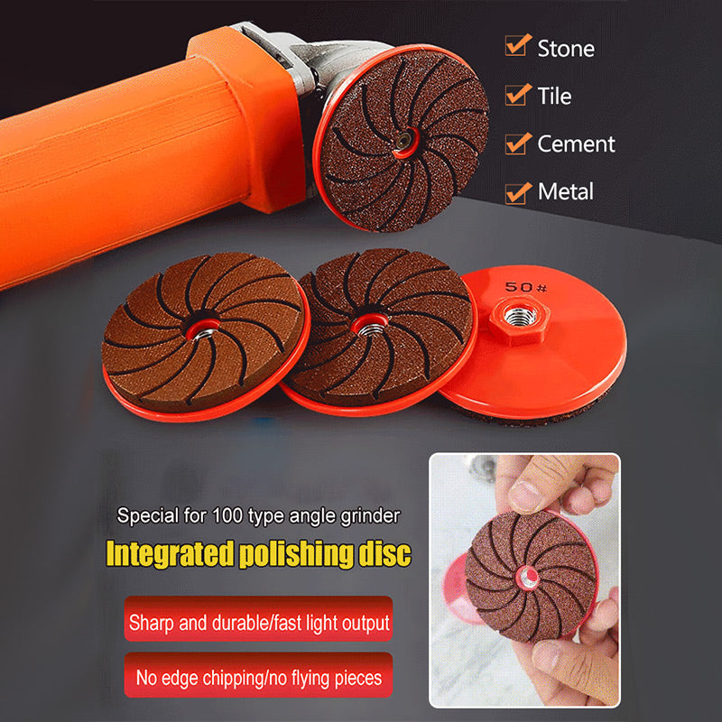 Disco abrasivo integrado multifuncional para cortar baldosas.