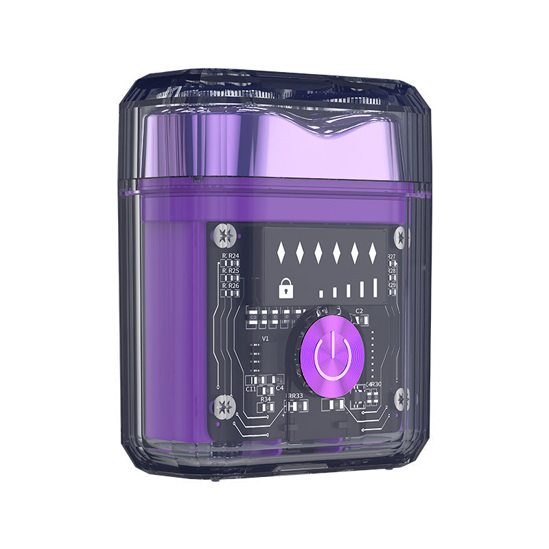 Mini afeitadora eléctrica transparente futurista éxito