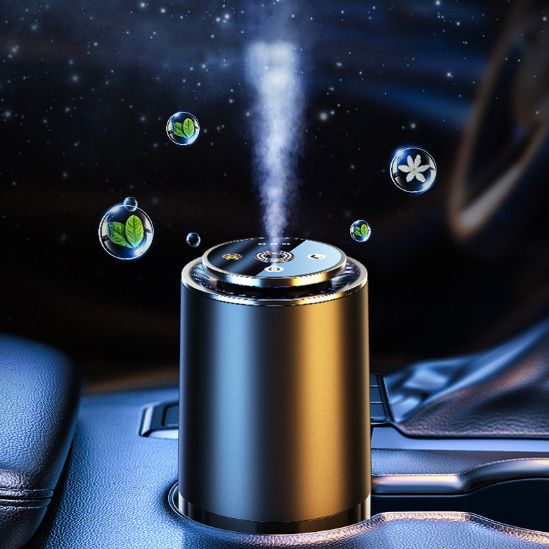 Difusor de aroma para coche con diseño de estrella de ambiente colorido