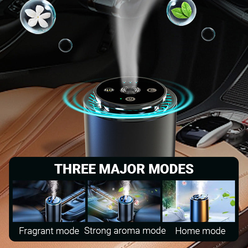Difusor de aroma para coche con diseño de estrella de ambiente colorido