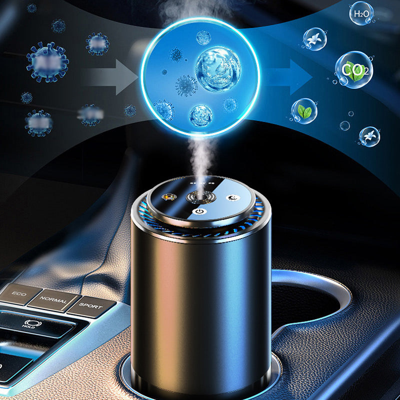 Difusor de aroma para coche con diseño de estrella de ambiente colorido