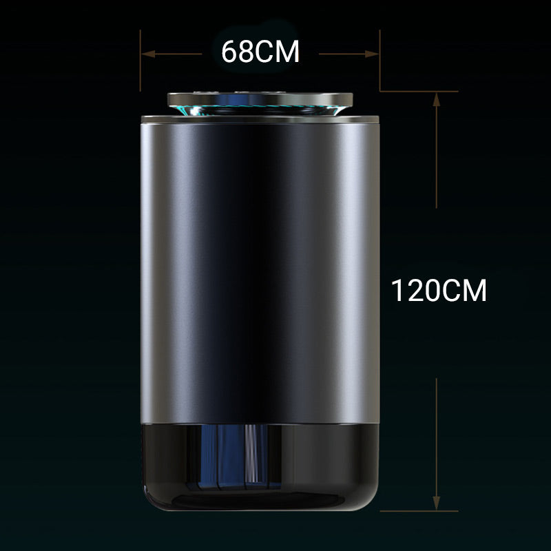 Difusor de aroma para coche con diseño de estrella de ambiente colorido
