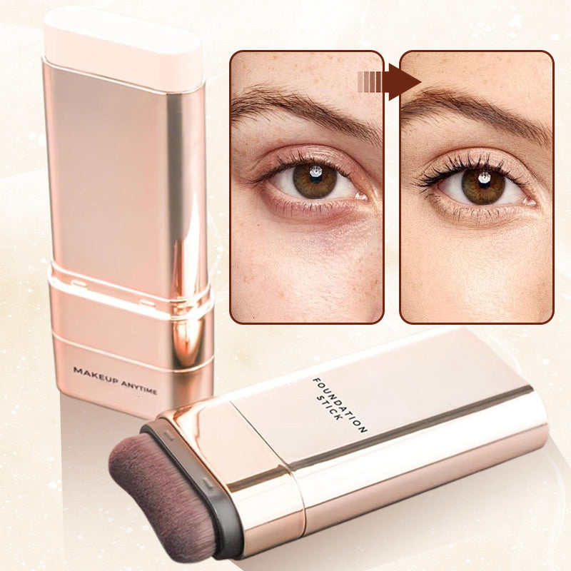 ✨Oferta especial 50% de descuento✨Base de maquillaje en barra de doble punta, impecable y de larga duración