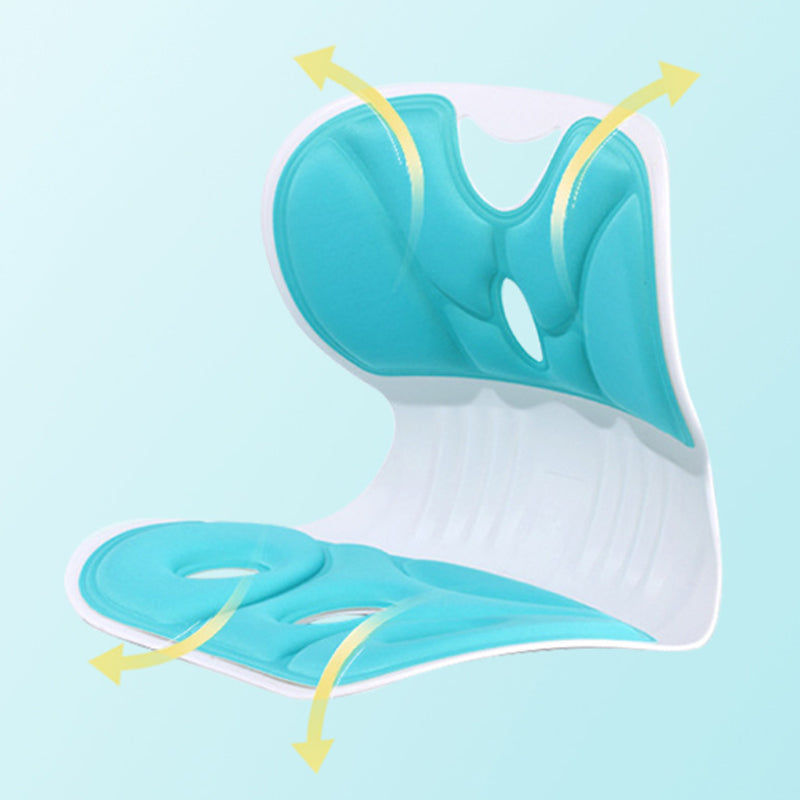 Cojín de apoyo lumbar ergonómico para sillas de oficin