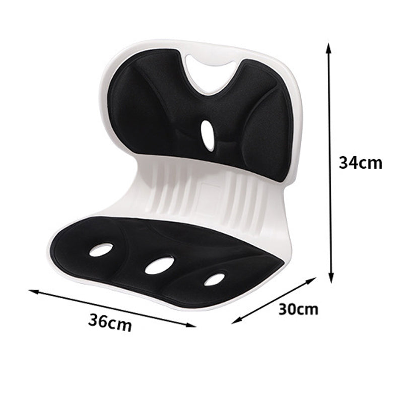 Cojín de apoyo lumbar ergonómico para sillas de oficin