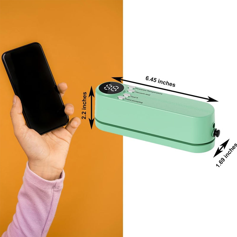 💥 Máquina portátil de envasado al vacío y sellado de alimentos🍃