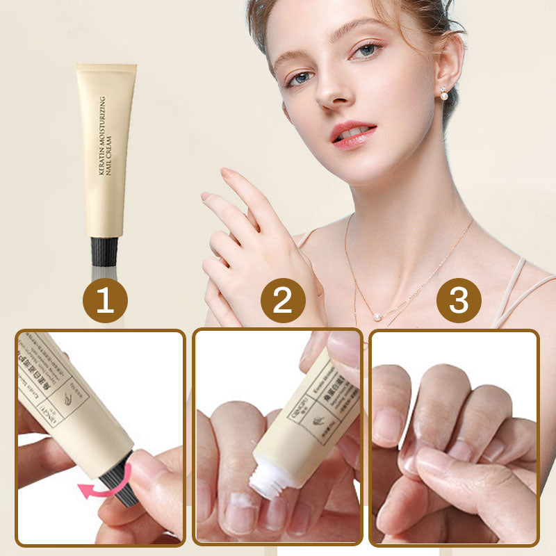 Crema Fortalecedora e Hidratante de Queratina para Uñas